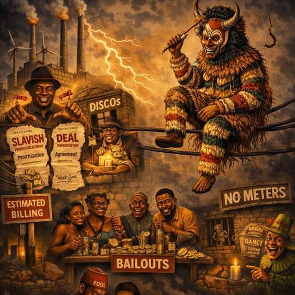 The Masquerade on the Power Line